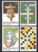 Belgium 1995 Chess / Board Games / Scrabble / Cards / Crosswords / Leisure / Sport 4v n34334