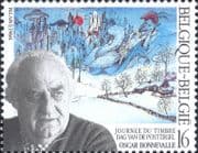 Belgium 1996 Stamp Day/ Oscar Bonnevalle/ Stamp Designer/ Artist/ Art 1v (n46804)