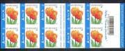 Belgium 2008 Tulip / "Orange Favourite" / Flowers / Plants / Nature 10v s / a bklt n38339