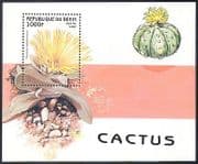 Benin 1997 Cacti / Flowers / Plants / Nature / Cactus 1v m / s ref:s4510