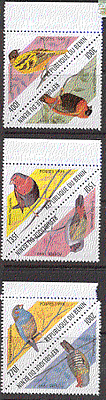 Benin 1999 Birds / Nature in 6v s / t prs ref:b4227