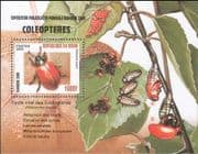 Benin 2000 Beetles/ Bugs/ Insects/ Nature/ Wildlife 1v m/s (s4616)