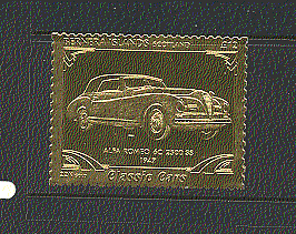 Bernera GOLD Vintage Car / Alfa Romeo ref:n17217