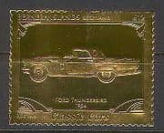 Bernera (L) Ford Thunderbird / Vintage Car / Gold 1v s6048i