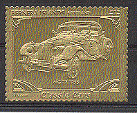 Bernera (L) GOLD Car / Motoring 1v MG TF ref:s6423