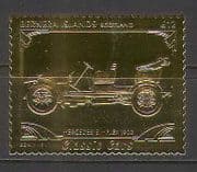 Bernera (L) Mercedes Simplex / Vintage Car / Gold 1v s6048j