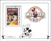Bhutan 1989 Disney/ Mickey Mouse 60th/ Doctor/ Film/ Cinema/ Cartoons/ Animation 1v m/s (s5541t)