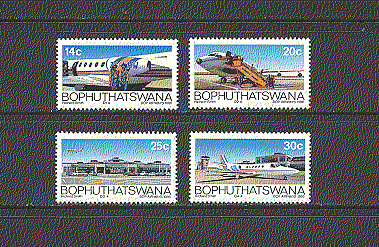 Bophuthatswana 1986 Aviation / Planes 4v set (n18719)