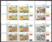 Bophuthatswana 1988 Crops / Flowers / Tractor 4v c / b n22676