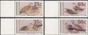Bophuthatswana 1990 Birds/ Sandgrouse/ Nature/ Art/ Artists 4v set (n18717)