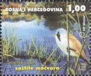 Bosnia 2006 Swamp Protection Day/ Bearded Tit/ Birds/ Nature/ Wildlife 1v (b137s)