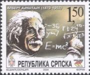 Bosnia Herzegovina 2004 Albert Einstein/ Space/ Science/ Mathematics/ People 1v (bhs1044)