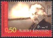 Bosnia & Herzegovina 2004 Einstein/ Scientists/ Space/ Science/ Mathematics/ People 1v (n44344)