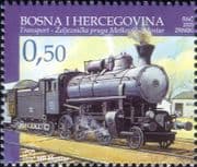 Bosnia & Herzegovina 2005 Trains/ Railways/ Rail/ Steam Engine/ Transport 1v (b137e)