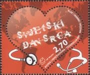 Bosnia Herzegovina 2016 World Heart Day/ Blood/ Medical/ Welfare/ Health 1v (b2756u)
