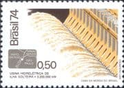 Brazil 1974 Hydro-Electric/Dam/ Energy/ Power/ Industry/ Electricity 1v (n28015a)