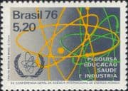 Brazil 1976 Atomic Energy Conference/ Nuclear Power/ Atoms/ Science/ Technology 1v (n46379)