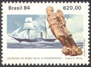 Brazil 1984 Naval Oceanographic Museum/ Ship/ Boat/ Transport/ Sailing 1v (n29471)
