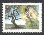 Brazil 1985 Botanical Gardens / FlowersTrees / Plants / Nature 1v (n38136)