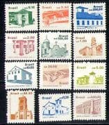 Brazil 1986 Buildings / Architecture / Churches 12v n27995