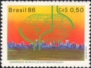 Brazil 1986 Gastroenterology Congress/ Medical/ Health/ Welfare/ Conference 1v (n46304)