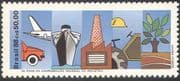 Brazil 1988 Car/ Ship/ Plane/ Tractor/ Industry/ Tree/ Transport/ Commerce/ Business 1v (n26581)