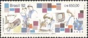 Brazil 1992 Industry Training/ Welding/ Computing/ Engineering/ Microscope 1v (n38235)