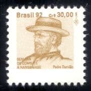 Brazil 1992 Leprosy Week/ Medical/ Health/ Welfare/ People/ Medicine/ Obligatory Tax 1v (n46300)