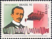 Brazil 1995 Marconi/ Radio/ People/ Inventors/ Technology/ Communication/ Music 1v (n46381)