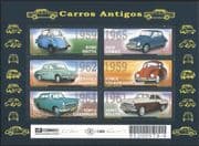 Brazil 2001 Old Cars/ Volkswagen/ VW/ Renault/ Isetta/ Simca/ Motoring/ Transport 6v m/s (s406a)