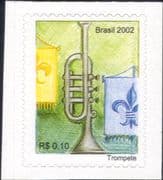 Brazil 2002 (2001) Trumpet/ Musical Instruments/ Music 1v s/a (n46303)