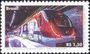 Brazil 2017 Underground/ Metro/ Railway/ Trains/ Rail/ Public Transport 1v (b9790p)