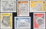 Bulgaria 1989 Domestic Cats/ Pets/ Animals/ Nature 6v set MNH ** (s2665a)