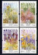 Bulgaria 2007 Flowers / Nature / Insects 4v set (n27692)