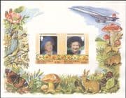 BVI / British Virgin Islands 1985 Royalty/ HM Queen Mother/ Concorde/ Planes imperf m/s (n30669c)