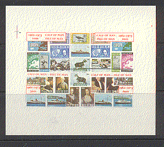 Calf of Man Churchill / CAT / Ship / Motorcycle IMPERF s5131