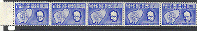 Calf of Man WWII / Churchill 5v strp ref:s5147