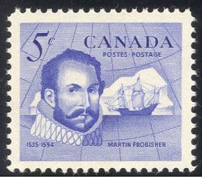 Canada 1963 Sir Martin Frobisher/ Explorer/ Sailing Ship/  Boats/ Transport/Arctic 1v (n43426)