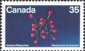 Canada 1980  Mineral Resources/ Uranium/ Molecule/ Atoms/ Chemistry  1v  (n46919)