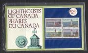 Canada 1984 Lighthouses / Ships 4v Pres Pack (n22134)