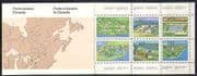 Canada 1985 Forts / Military / Buildings 10v bklt (n28604)