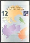 Canada 2001 Birds / Eagle / Raptor 12v s / a bklt (n15761)