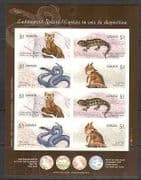 Canada 2006 Fox / Snake / Lizard / Animals 8v s / a bklt n24941