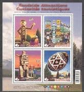 Canada 2009 Road / Signs / Statues / Tourism 4v m / s (n24697)