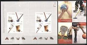 Canada 2009  Sport/ Basketball/ Bowling/ Lacrosse/ Ringette   8v s/a bklt  (n24328)