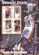 Canouan (St Vincent Grens) 2004 Adonal Foyle/ Basketball/ Sports/ Games/ People 4v m/s (s1968a)