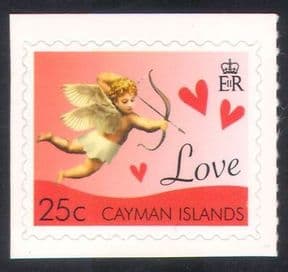 Cayman Islands 2008 Greetings  /  Hearts  /  Cupid  /  Love  /  Animation 1v s  /  a bklt (n39194)