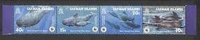 Caymans 2003 WWF  /  Whales  /  Marine  /  Sea Life 4v stp (s6170)