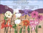 Central African Republic 2000 Orchids/ Lilies/ Tulip/ Flowers/ Plants/ Nature 8v sht (b4222v)