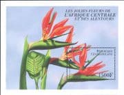 Central African Republic / Centrafricaine 2000 Flowers/ Plants/ Nature 1v m/s (n26438a)